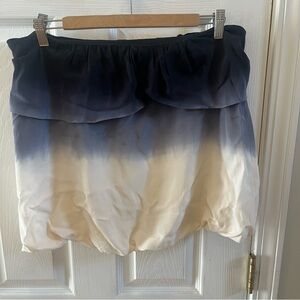 Gemma Elegant Ombre strapless Blouse size medium in good condition